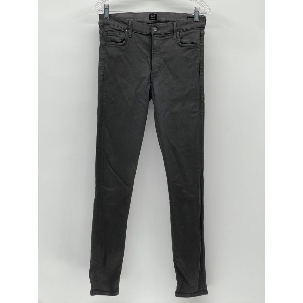 Citizens of Humanity Jeans Rocket Women Size 32 Gray Slick High Rise Skinny